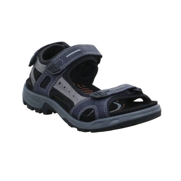 Bild 1 - ECCO Sandale Blau Leder