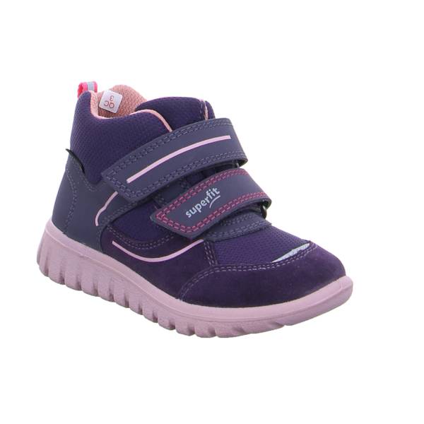 Bild 1 - SUPERFIT Baby-Sport-Bottine Violette Textil Bottine