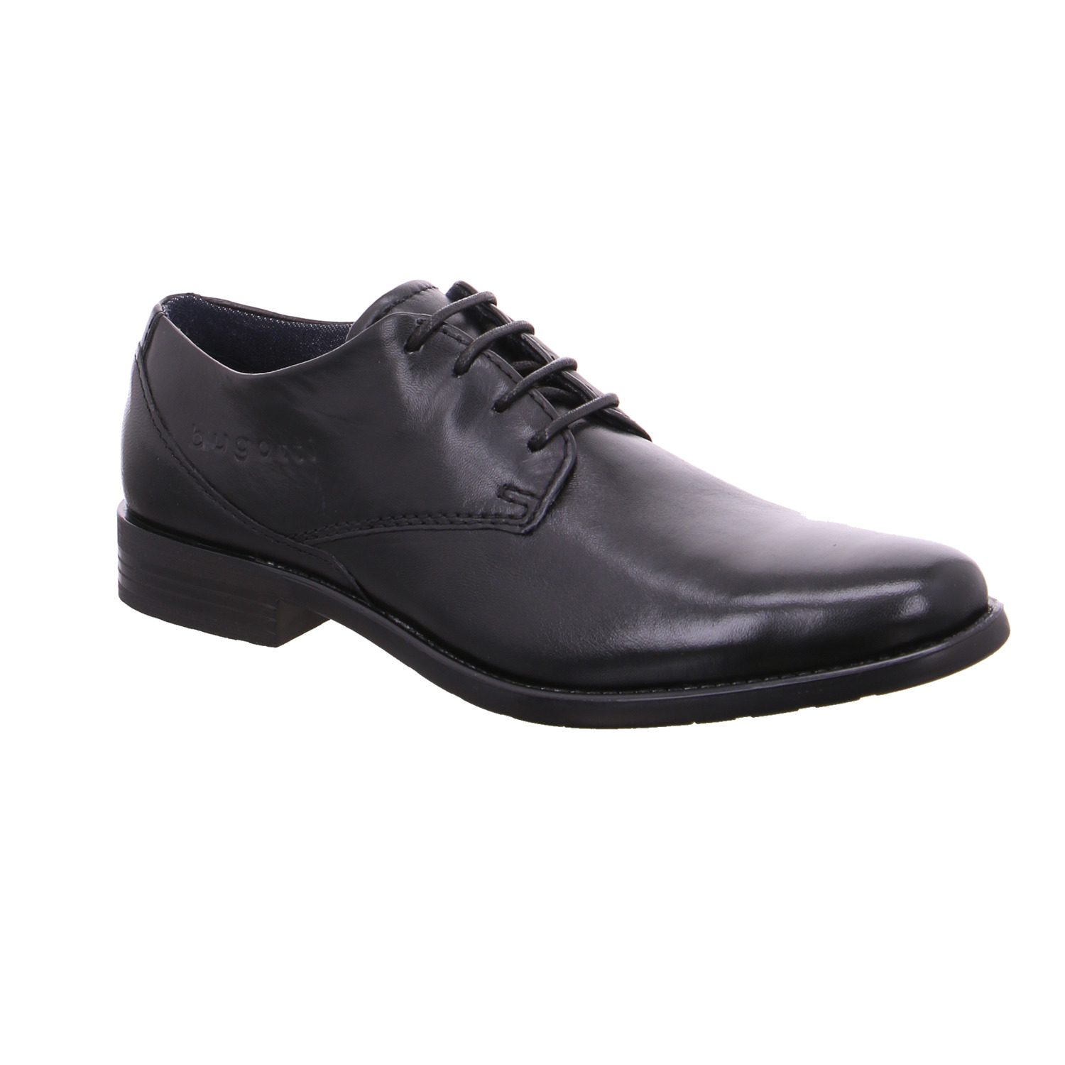 BUGATTI SHOES Halbschuh-City Schwarz Leder