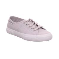 SUPERGA Sneaker Silber Textil mit superleichter Laufsohle Ja