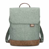 ZWEI Rucksack Grün Textil Ja