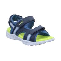 Bild 1 - GEOX Jungen-Sandale Blau Lederimitat Sommerschuh Bild 1 - GEOX Jungen-Sandale Blau Lederimitat Sommerschuh