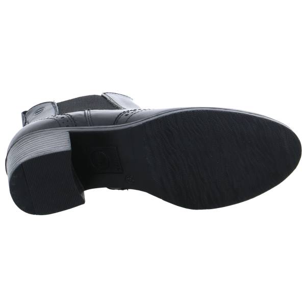 Bild 5 - TAMARIS Stiefelette Schwarz Leder