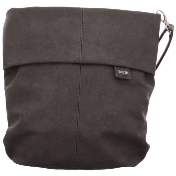 Bild 1 - ZWEI Umhänge- / Schultertasche gross Grau Lederimitat