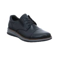 Bild 1 - RIEKER Halbschuh-City Schwarz Leder Bild 1 - RIEKER Halbschuh-City Schwarz Leder