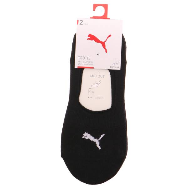 Bild 1 - PUMA SOCKEN Füsslinge Schwarz Textil