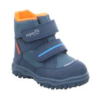 SUPERFIT Kleinkinder-Snowboot Membran Blau Textil Baby-Winterstiefel Unisex