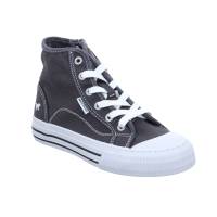 MUSTANG Mid Cut Sneaker Schwarz Textil