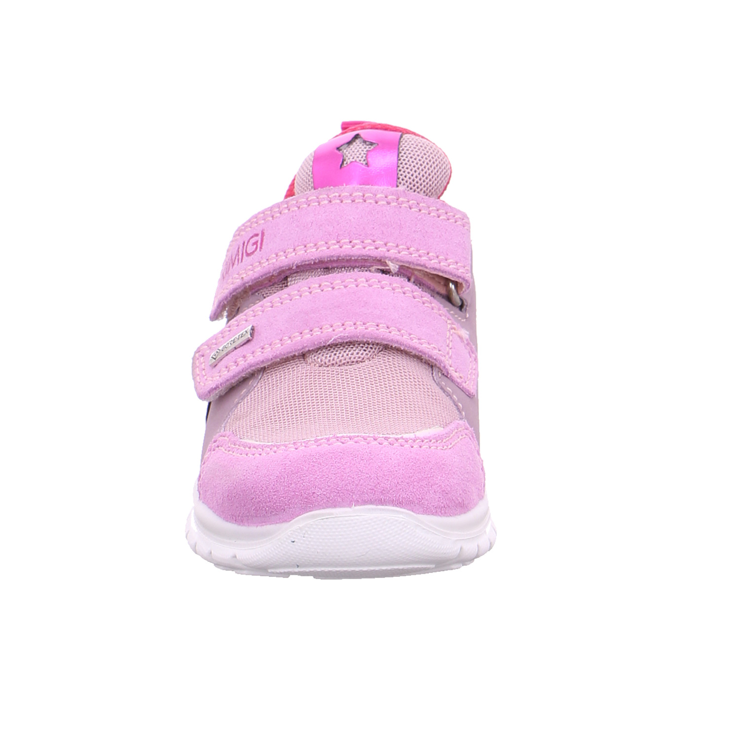 PRIMIGI Kleinkinder-Halbschuh Klett Rosa Textil Sneaker YB8027