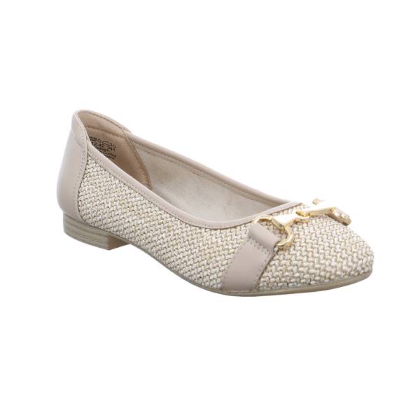 Bild 1 - TAMARIS Ballerina Beige Lederimitat