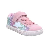 Bild 1 - LURCHI Kleinkinder-Halbschuh Klett Rosa Leder Mädchensneaker Bild 1 - LURCHI Kleinkinder-Halbschuh Klett Rosa Leder Mädchensneaker