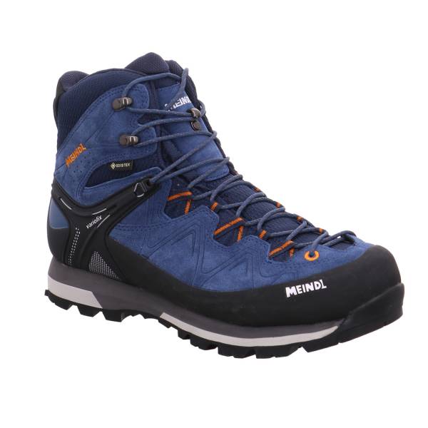 Bild 1 - MEINDL Trekkingschuhe Blau Leder Gore-Tex