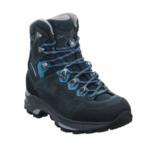 Bild 1 - LOWA Wander- Bergschuh Damen Blau Leder Gore-Tex