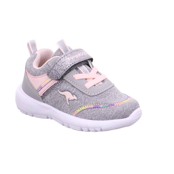 Bild 1 - KANGAROOS Baby-Sport-Bottine Silber Textil Sneaker