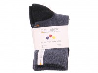 Bild 1 - CAMANO Funktions-Socken Blau Textil Bild 1 - CAMANO Funktions-Socken Blau Textil