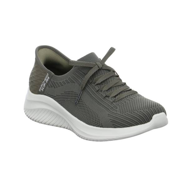 Bild 1 - SKECHERS Sneaker Olive Textil Vegan