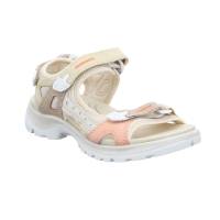 ECCO Trekking-Sandalette Beige Leder