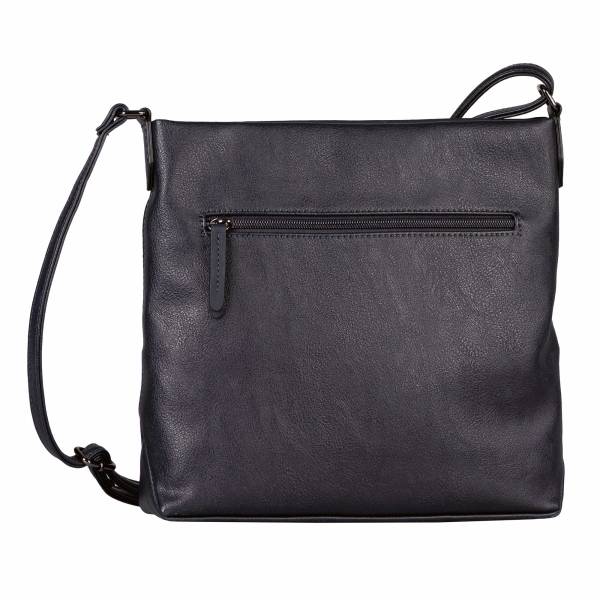 Bild 2 - TOM TAILOR Beuteltasche Dunkelblau Lederimitat Ja