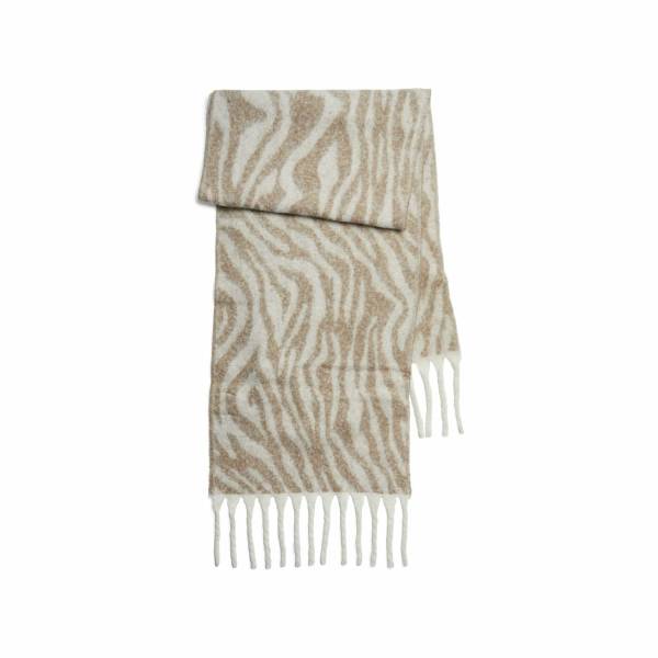 Bild 1 - PIECES Schal Offwhite Textil