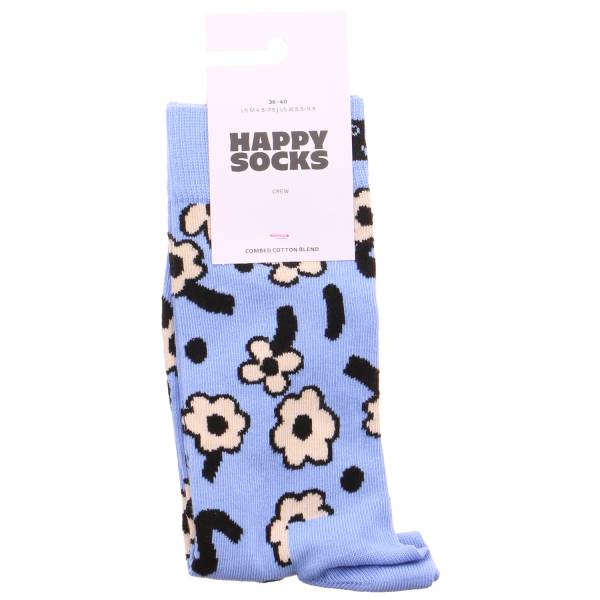 Bild 1 - HAPPY SOCKS Freizeitsocken Hellblau Textil