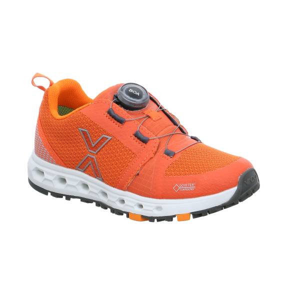 Bild 1 - VADO Jungen-Halbschuh Binder Orange Textil Sneaker Outdoor