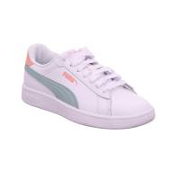 Bild 1 - PUMA Kinder Sportschuh Weiss Leder Bild 1 - PUMA Kinder Sportschuh Weiss Leder
