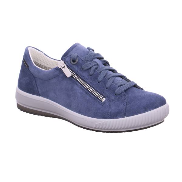 Bild 1 - LEGERO Schnürschuh Jeansblau Leder mit Gore-Tex