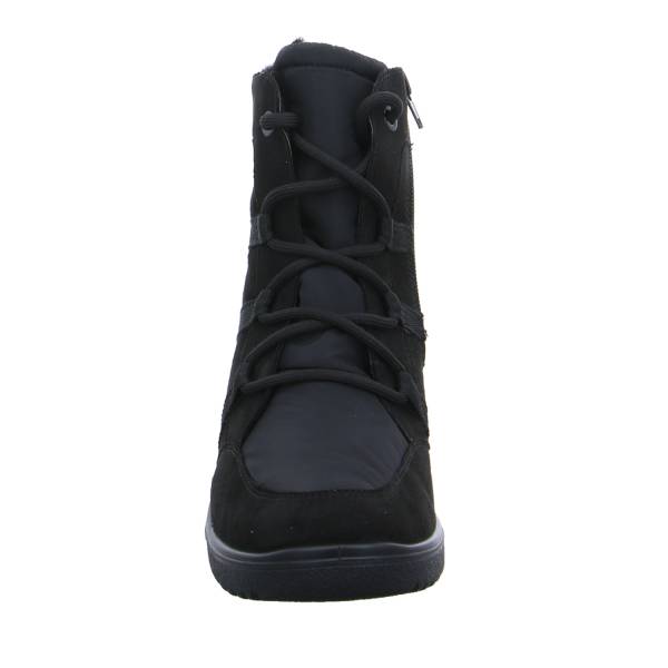 Bild 2 - ARA Comfort-Snowboot Schwarz Lederimitat Wechselfussbett und Gore-Tex