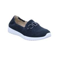 Bild 1 - CAPRICE Comfort-Slipper Blau Leder mit Wechselfussbett Bild 1 - CAPRICE Comfort-Slipper Blau Leder mit Wechselfussbett