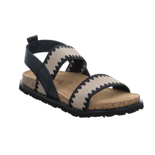 Bild 1 - * Bio-Sandalette Schwarz Textil