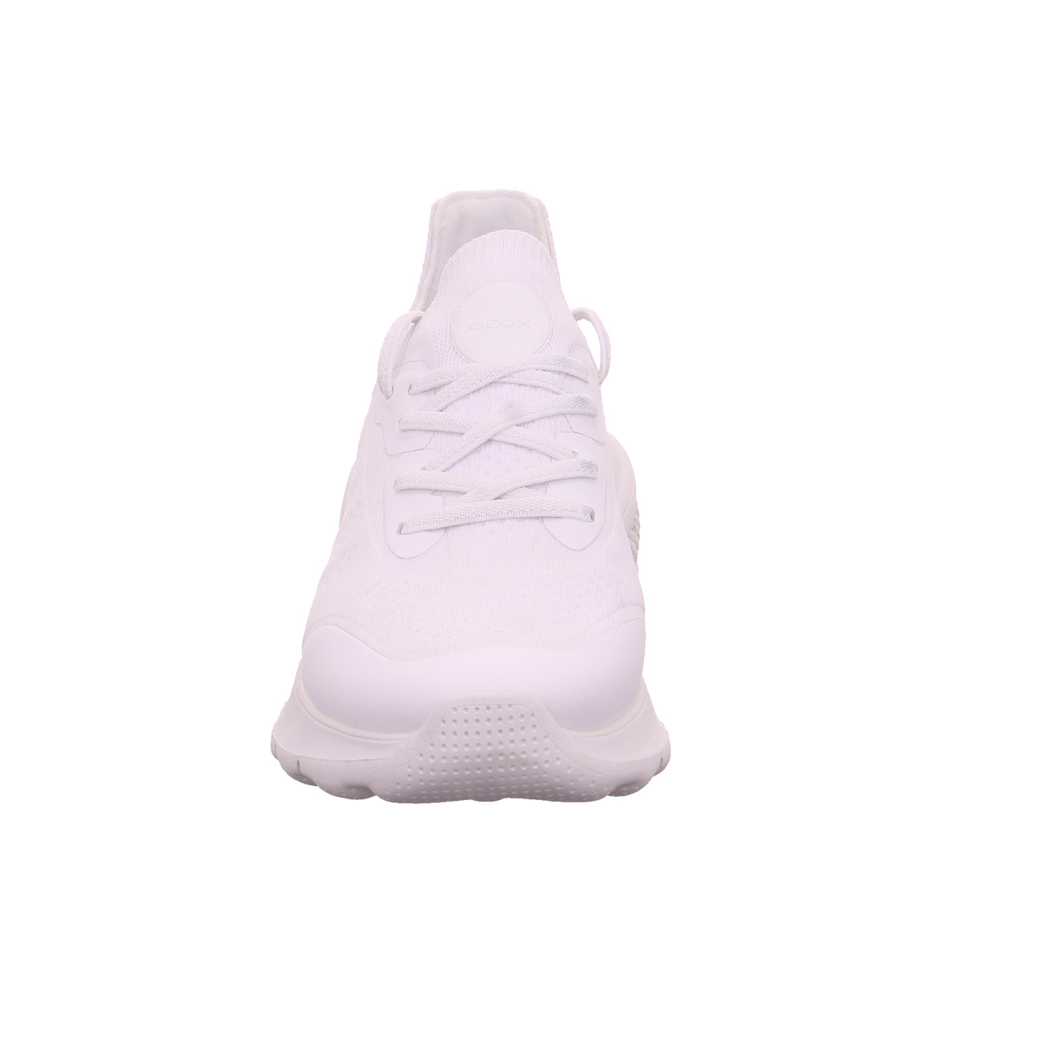 GEOX Sneaker Weiss Textil