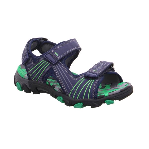 Bild 1 - LEGERO Jungen-Sandale Blau Lederimitat Sommerschuh