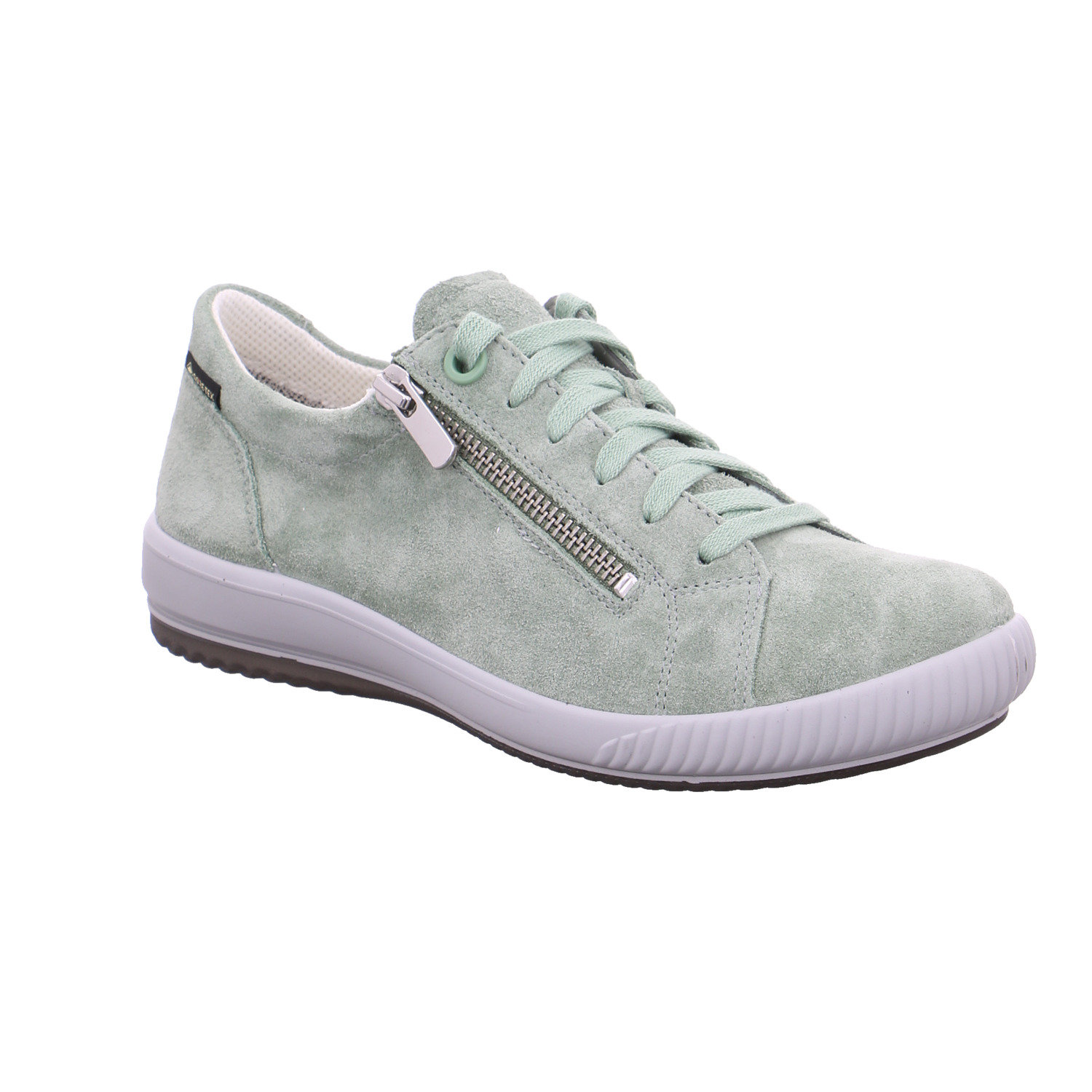 LEGERO Schnürschuh Pastelgrün Leder mit Gore-Tex