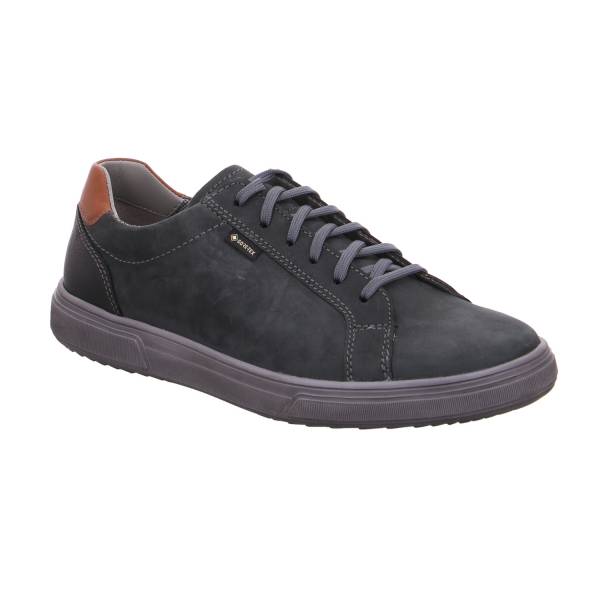 Bild 1 - FRETZ MEN Halbschuhe Sneaker Grau Leder