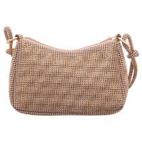 Bild 1 - LA STRADA Clutch / Abendtasche Beige Textil Bild 1 - LA STRADA Clutch / Abendtasche Beige Textil