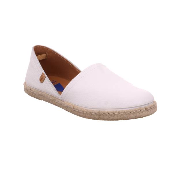 Bild 1 - VERBENAS Espadrille Weiss Leder