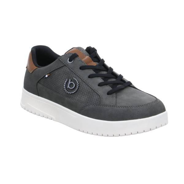 Bild 1 - BUGATTI SHOES Halbschuhe Sneaker Grau Lederimitat