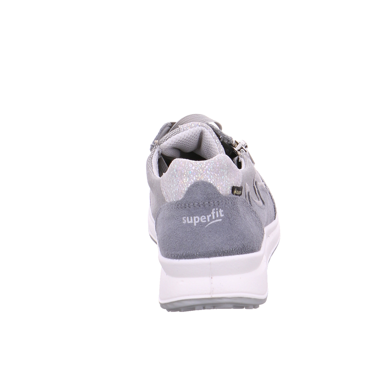 SUPERFIT Mädchen-Halbschuh Binder Grau Textil Sneaker YB7790