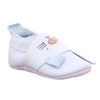 BOBUX Krabbelschuh Hellblau Leder soft sole