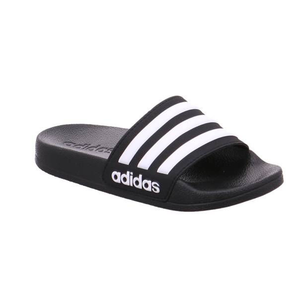 Bild 1 - ADIDAS Badeschuhe Kinder Schwarz Synthetik