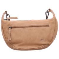 BEAR DESIGN Umhängetasche Beige Leder