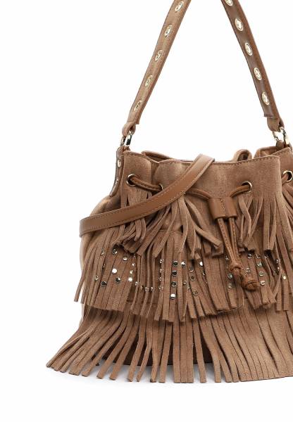 Bild 4 - SURI FREY Beuteltasche Taupe Lederimitat Ja