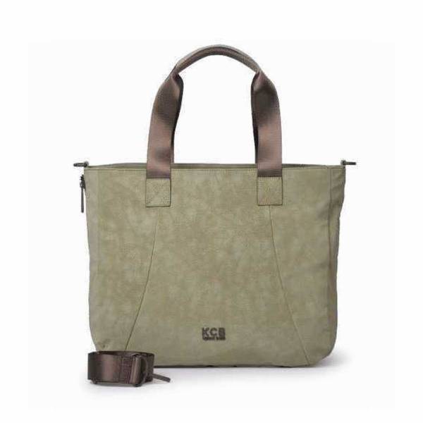 Bild 1 - KCB VEGAN BAGS Shopper Khaki Textil Ja