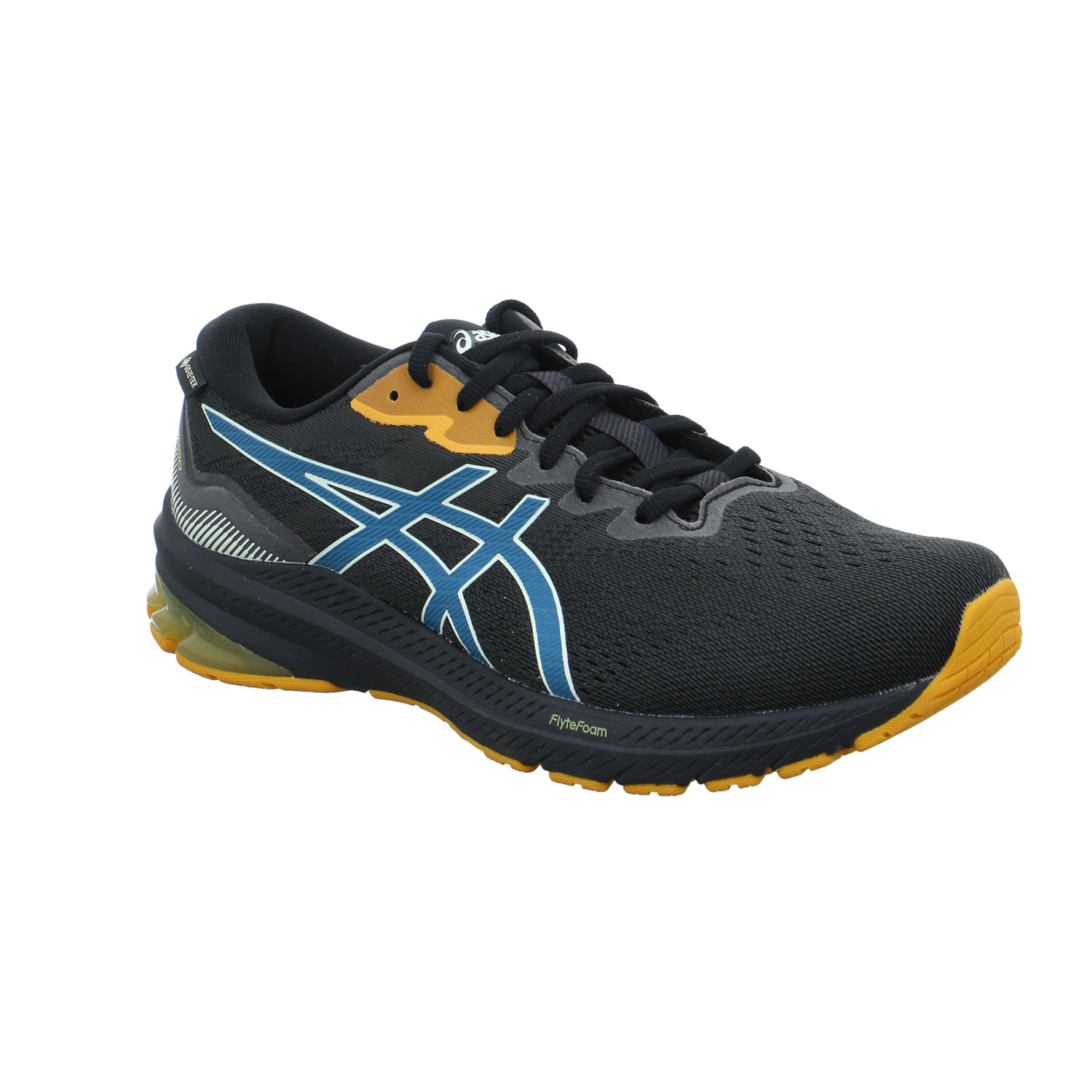 ASICS Running Crossschuhe Schwarz Synthetik Gel GT1000 11 Gore-Tex