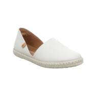 VERBENAS Espadrille Offwhite Leder