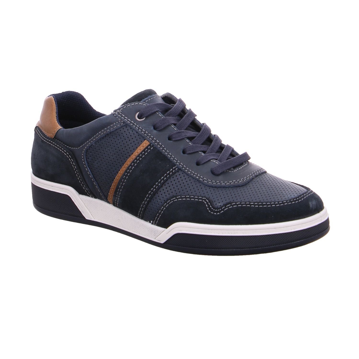 IMAC Halbschuhe Sneaker Blau Leder