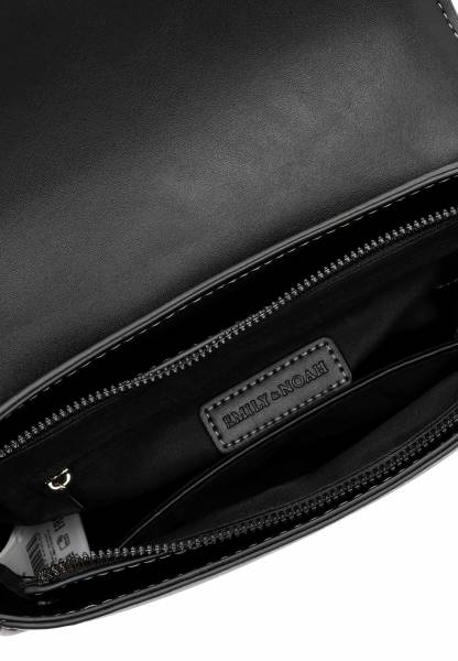 Bild 3 - EMILY & NOAH Umhängetasche Schwarz Lederimitat Ja