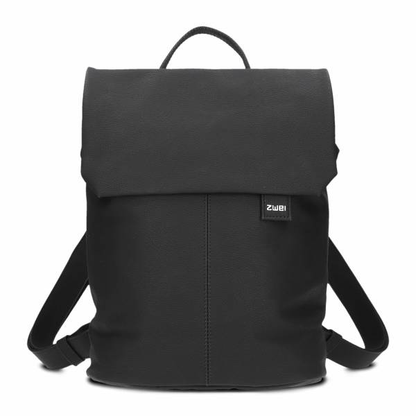 Bild 1 - ZWEI Rucksack Schwarz Lederimitat