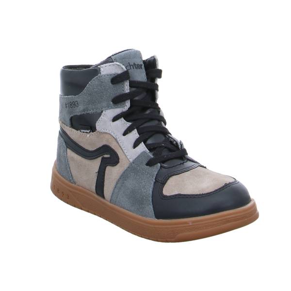 Bild 1 - RICHTER Jugend-Boot Grau Leder Sneaker high