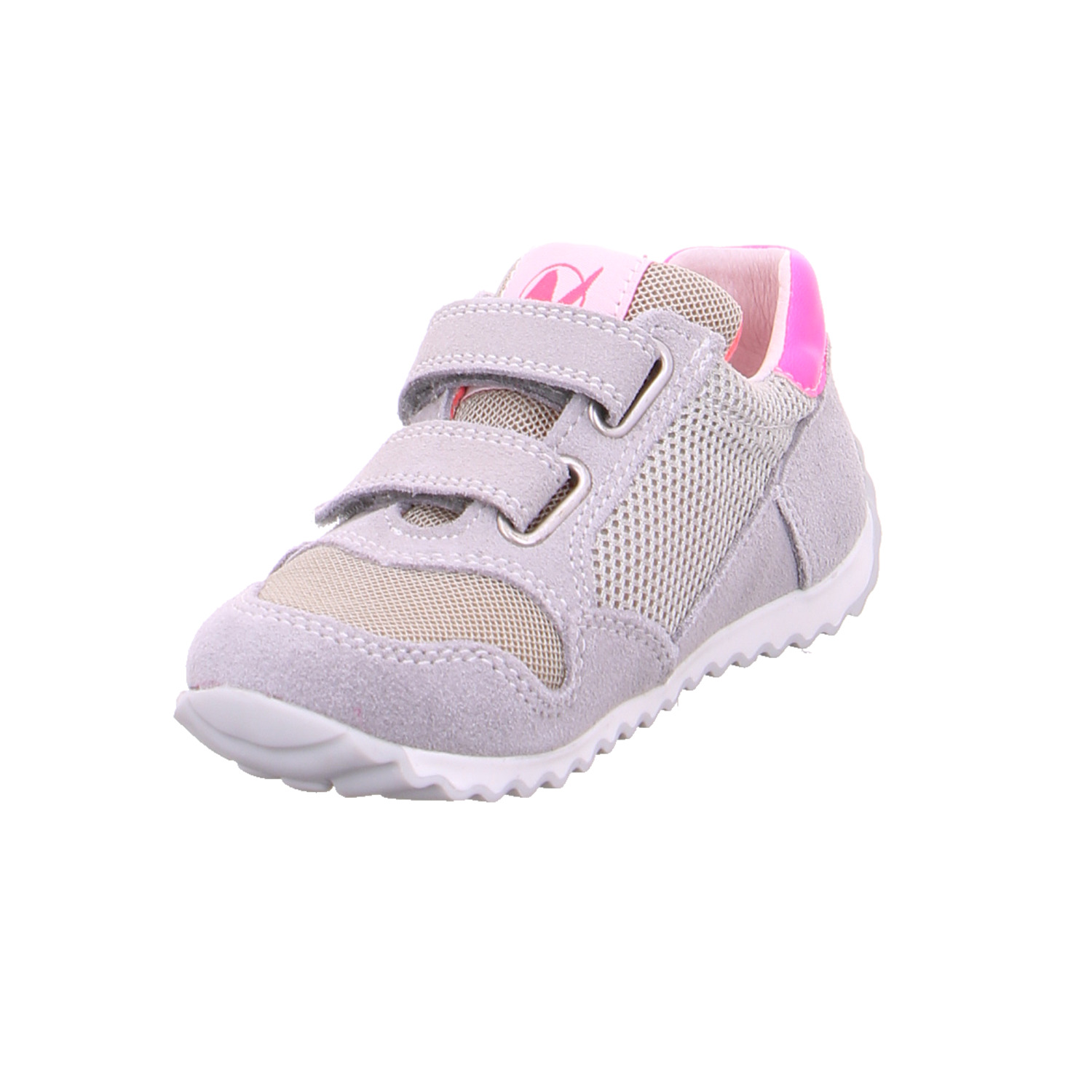 NATURINO Baby-Sport-Bottine Silber Leder Unisex Bottine NV8581